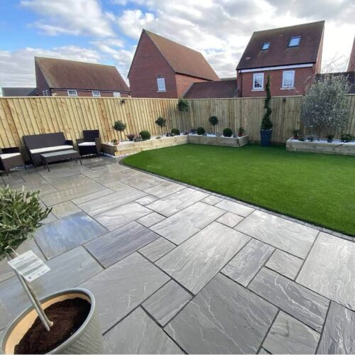 Indian Stone patio